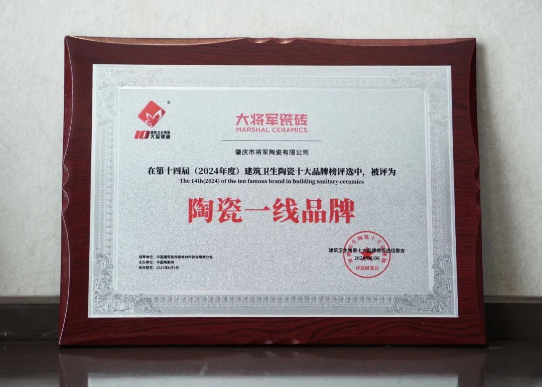 品牌標(biāo)桿，綻耀不凡 ！恭喜大將軍瓷磚榮膺 “陶瓷一線品牌”、 “瓷磚十大品牌”兩大獎項(xiàng)(圖9)