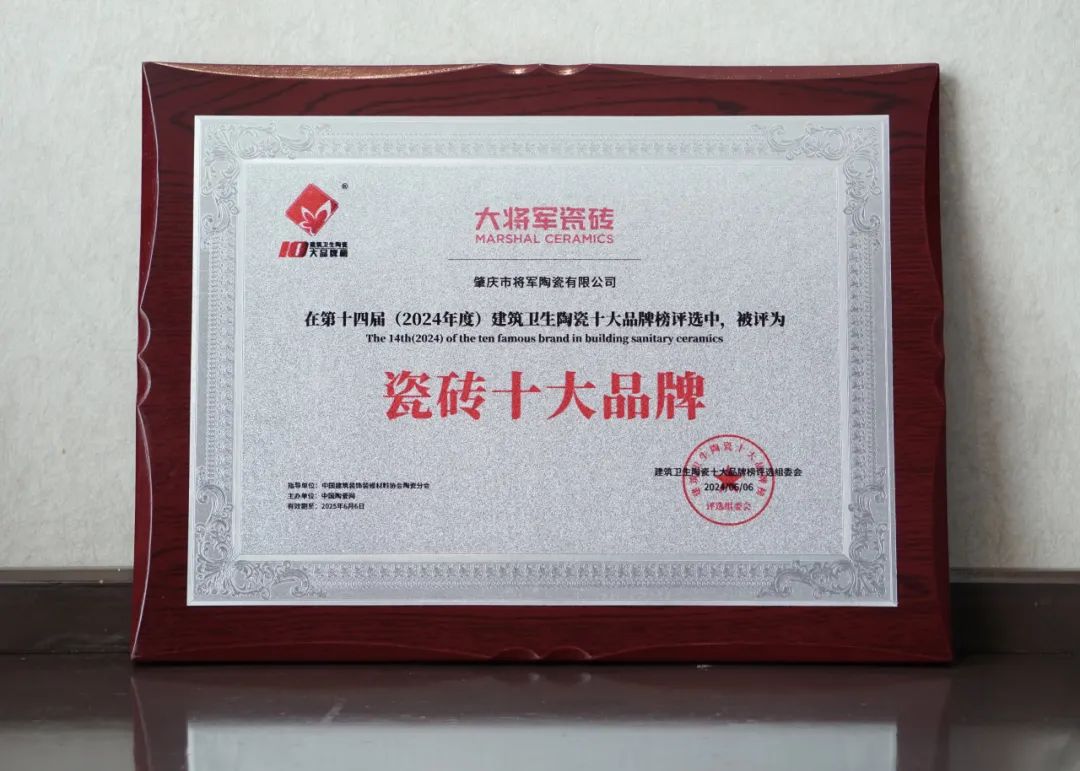 品牌標(biāo)桿，綻耀不凡 ！恭喜大將軍瓷磚榮膺 “陶瓷一線品牌”、 “瓷磚十大品牌”兩大獎項(xiàng)(圖8)